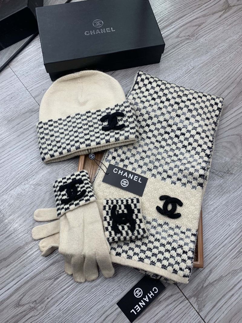 Chanel Caps Scarfs